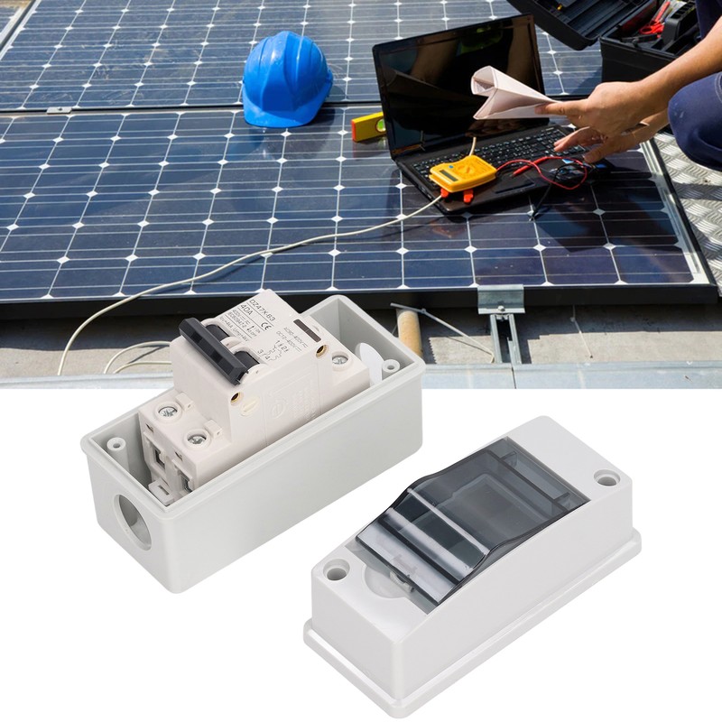 PV Solar Disconnect Switch 2P 40A IP65 Waterproof PA66 Shell