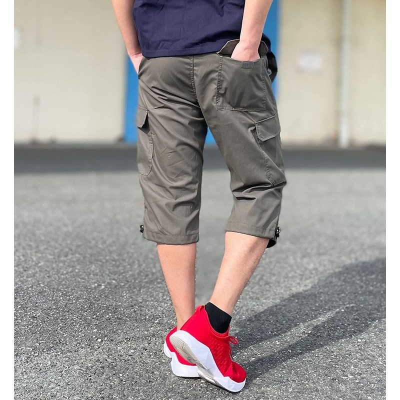 Outdoor Products T/C Weather, 3/4 Length, Men's Half Pants, Cargo
