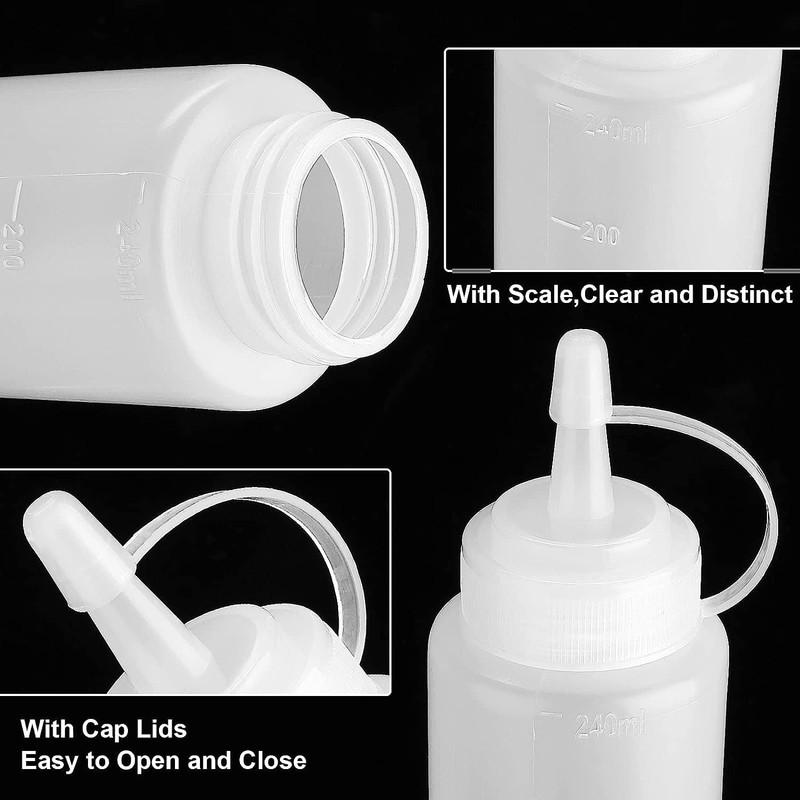KAIAIWLUO Squeeze Bottle 2 PCS