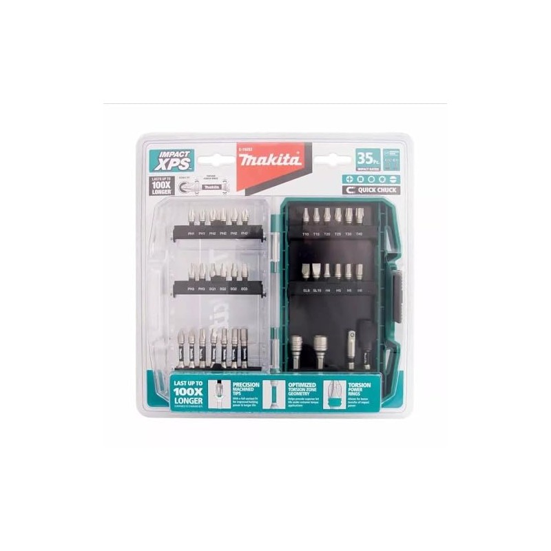 Makita Impact XPS Bit with Quick Chuck Bit Holder (35