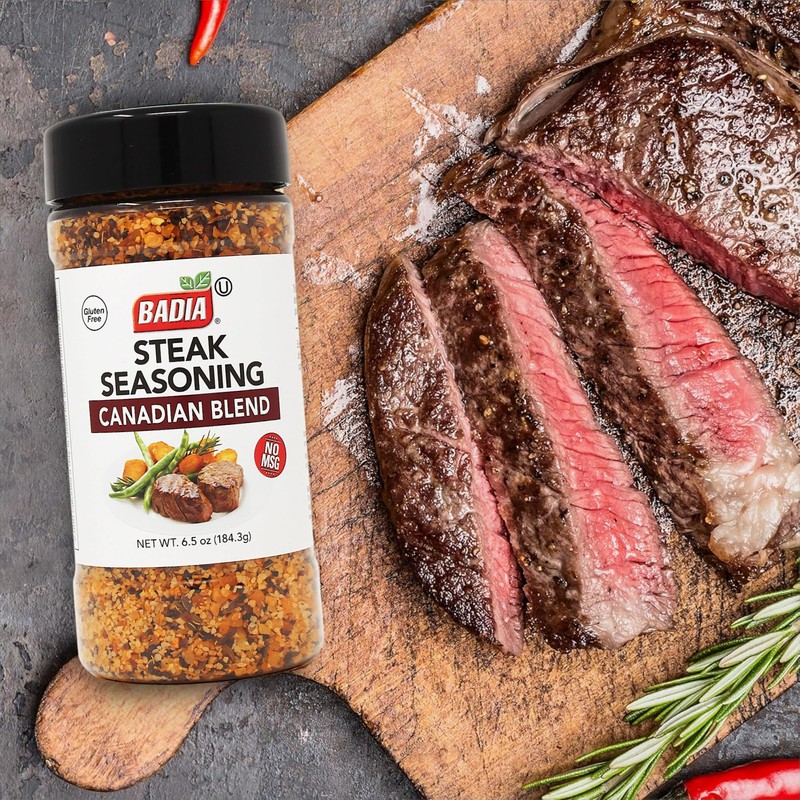 Badia Steak Seasoning Canadian Blend, 6.5 oz – Savory Salt,