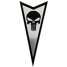 Pontiac G6 Front Badge Emblem Punisher Silver