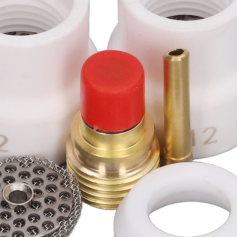 6PCS Welding Torch Adapter Kit Copper PTFE Standard Size TIG