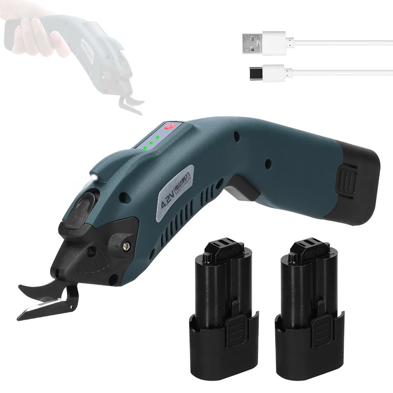 4.2V Electric Cloth Cutter High Speed Motor Portable Fabric Cutting