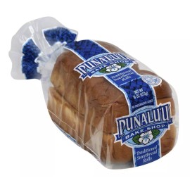 Punalu'u Hawaii Punalu'u Bake Shop Sweet Bread Original Dinner Rolls 12ct 16oz Bag x1