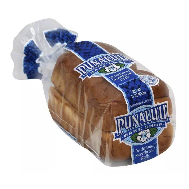 Punalu'u Hawaii Punalu'u Bake Shop Sweet Bread Original Dinner Rolls