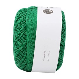 Crochet Yarn Popular Lace Line Cotton Hand Crocheted Summer Silk Light Thin Line (6623 Dark Green)