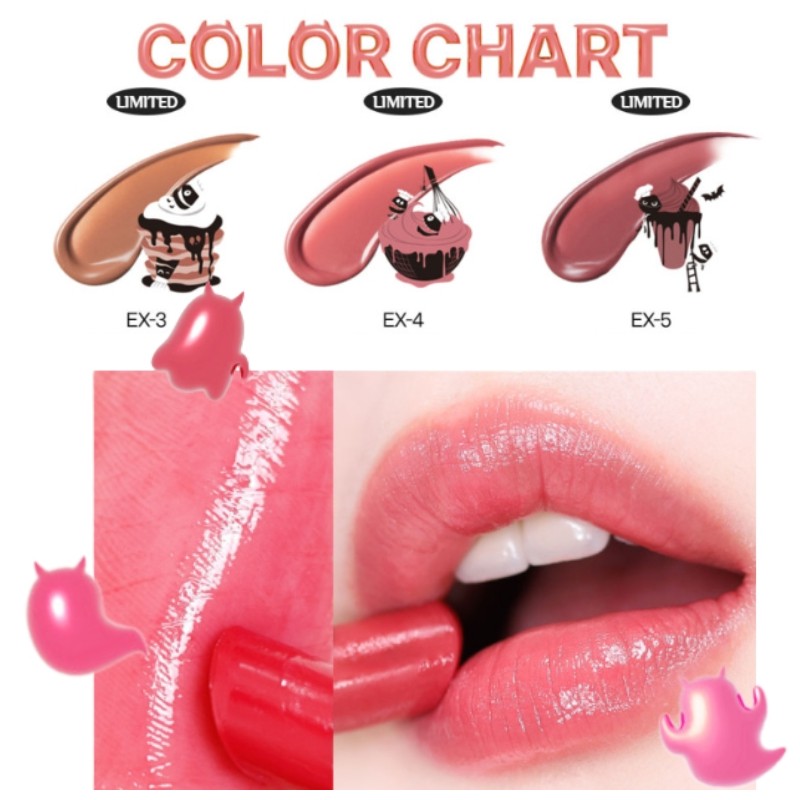 KATE Lip Monster Creamy Monster 3.0g, Color:EX-4 Pink Banana Whip