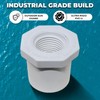 PVC Sch 40 Reducing Bushing Flush Style SPIG x FIPT