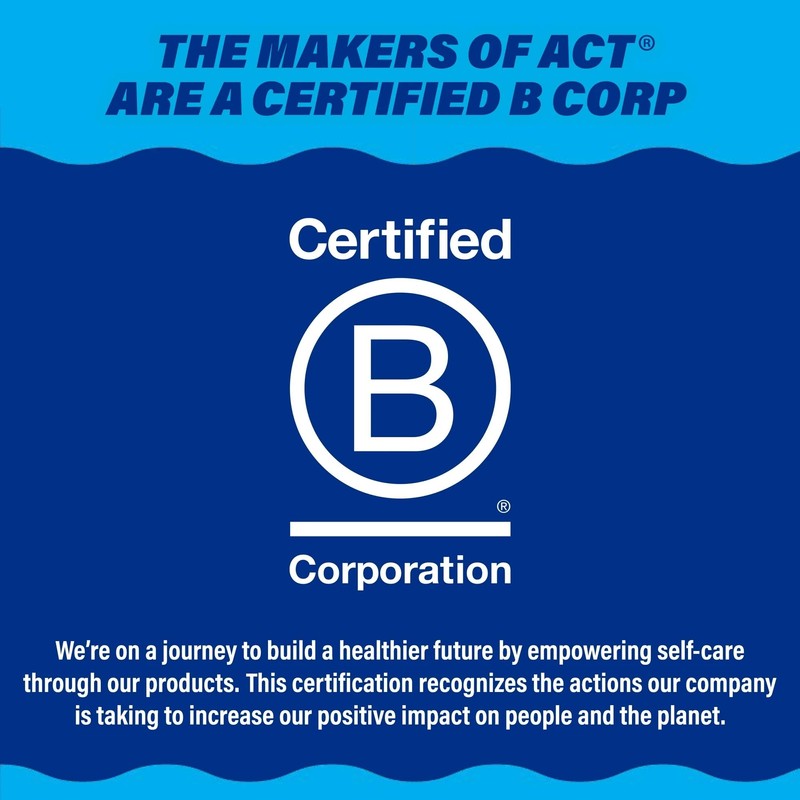 ACT Anticavity Zero Alcohol Fluoride Mouthwash 18 fl. oz. (Pack