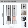 OKAN USB-C Rechargeable Salt & Pepper Grinder Set – Dual-Head