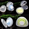 Dummy Case 2Pcs Transparent Pacifier Case Pacifier Holder Box BPA-Free