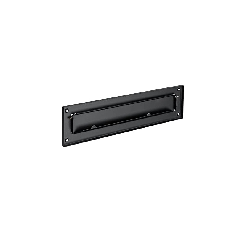 ALSTEN TECH RAL9017 Letter Flap Black Matt 310 x 80