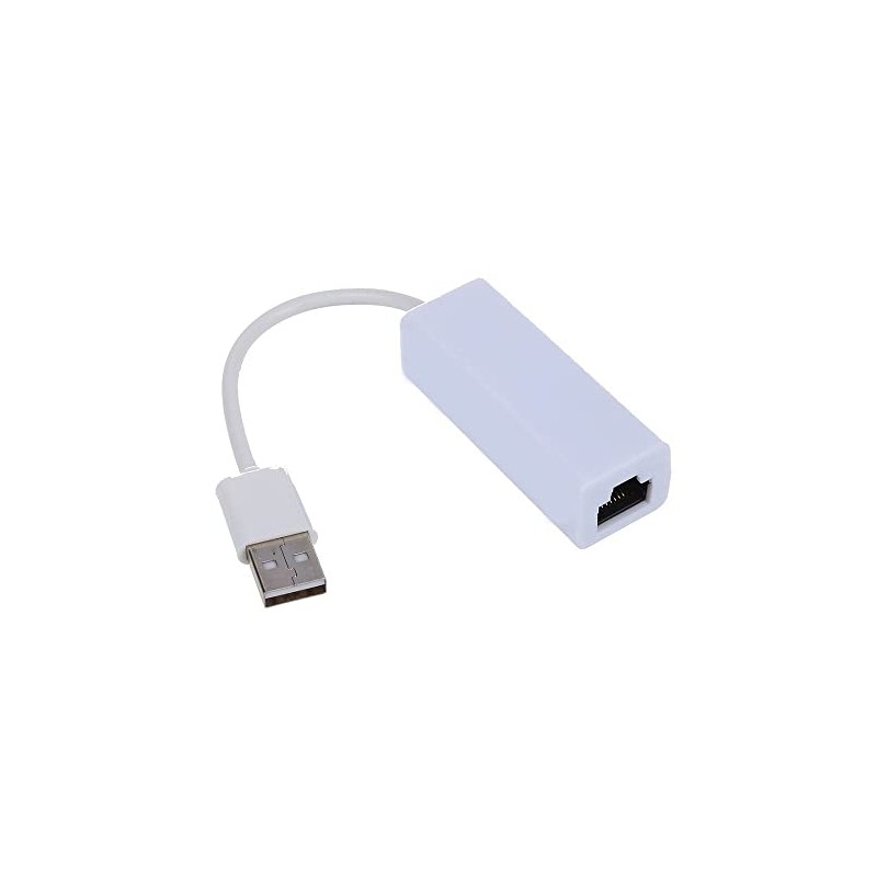 USB 2.0 Male to Ethernet RJ45 Network Card Adapter 10/100Mb