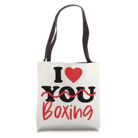 I Love Boxing Tote Bag