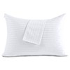 100% Cotton Pillow Protectors with Zipper Queen Size, White Pillow