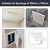 Access Panel 100x150 mm, Inspection Hatch Revision Door Paintable ABS