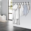 Kuhome 32.2'' Large Coat Rack Wall Mount Coat Hooks with