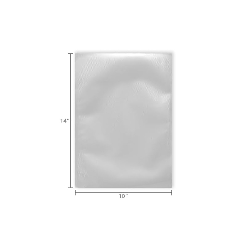 PackFreshUSA: Gallon Vacuum Sealer Bags (10" x 14") - Pre-Cut