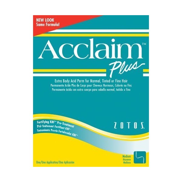 Zotos Acclaim Plus Extra Body Acid Perm for Normal,Tinted or Fine Hair by ZOTOS CORPORATION