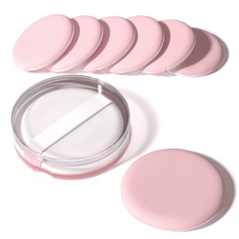 Esponja de maquillaje para cojín de aire, color rosa, una docena
