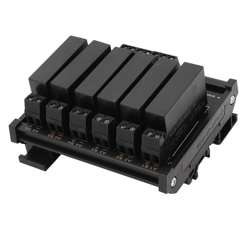 6 Channel Solid State Relay Module with Signal Indicator Input