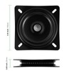HAKZEON 4 PCS 7 Inch Bar Stool Swivel Plate, Heavy