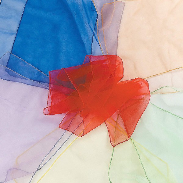 Fun Express Easy to Use Juggling Scarf - VBS Vacation