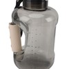 Wasserstoff-Wasserflasche, Wasserstoff-Wasserflasche, 1,5 L, Hohe Kapazität, SPE-PEM-Technologie, Waterionizer-Generator, Wasser-Ionisator-Flasche (Grauschwarz)