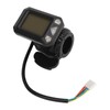 36V 6 Pins Electric Scooter Thumb Throttle Display Integrated Hall