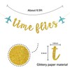 INNORU Time Flies Banner - Happy Birthday Party - Happy
