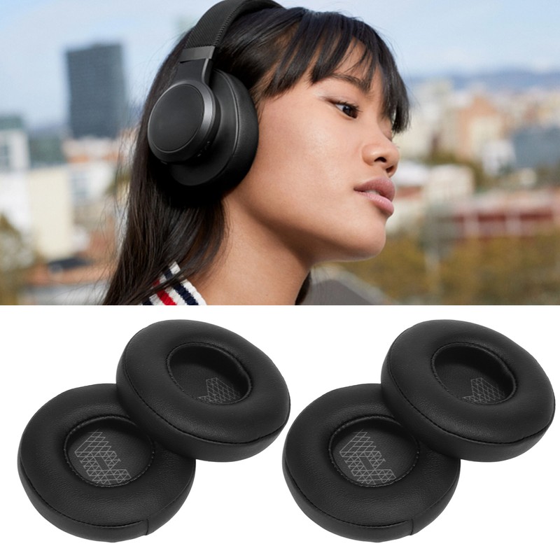 2 Pairs Ear Pads Professional Protein Leather Comfortable Replacement Ear