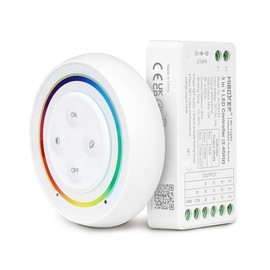 LGIDTECH FUT037SA+ Miboxer 3-in-1 LED Controller Kits, Compatible with RGB&RGBW&RGB+CCT LED Strip Light