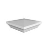 4"x4" New England Post Top, White