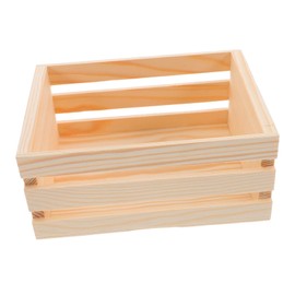 VILLFUL Vintage Wooden Storage Basket Box Chic Hollow Design for Stationery and Item Organization for Long Term Use Stylish Decor for Home and Office