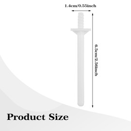 70 Pcs Wax Applicator Sticks,Plastic Disposable Wax Sticks for Waxing for Men Women Painless Nostril Ear Face Eyebrows Hair Removal Cleaning