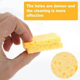 Cleaning Sponge Replacement Sponge Industrial Sponges Soldering Iron Soldering Sponge for Soldering Stations Cleaning Wire Scrubber Soldering Sponge Soldering Iron Cleaning Sponge for Workbenches and