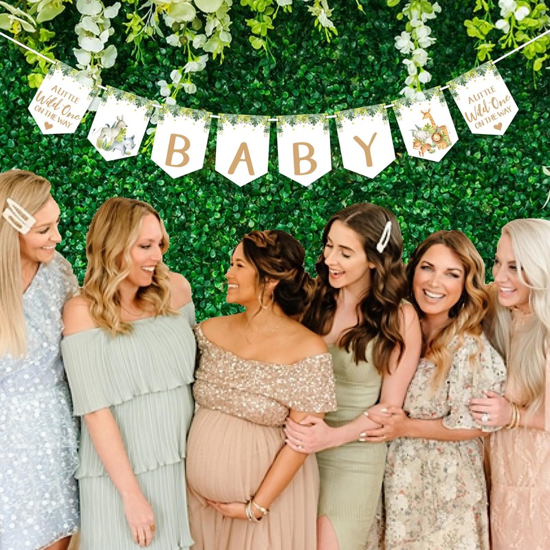 Pink Bee Parties Twin Pack of Safari Themed Baby Shower