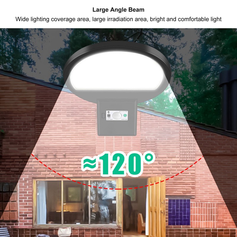LED Solar Street Light 90LED Human Body Induction Light IP65