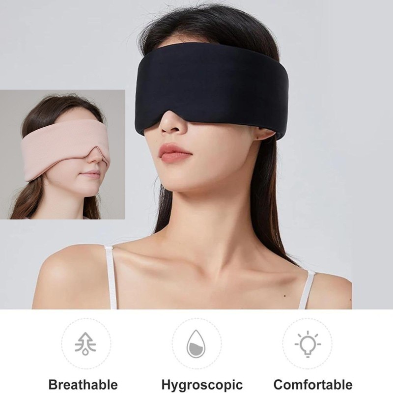geneX Eye Mask for Sleeping, Blindfold, Size Adjustable, Goods, Eyes,