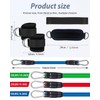 VeloGo 7-Piece Ankle Weights & Resistance Bands Set for Women/Men