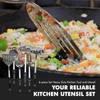 Chef Craft Heavy Duty Kitchen Tool and Utensil Set, 6