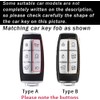 TECART Key Fob Cover Fit for Genesis GV70 GV80 Key