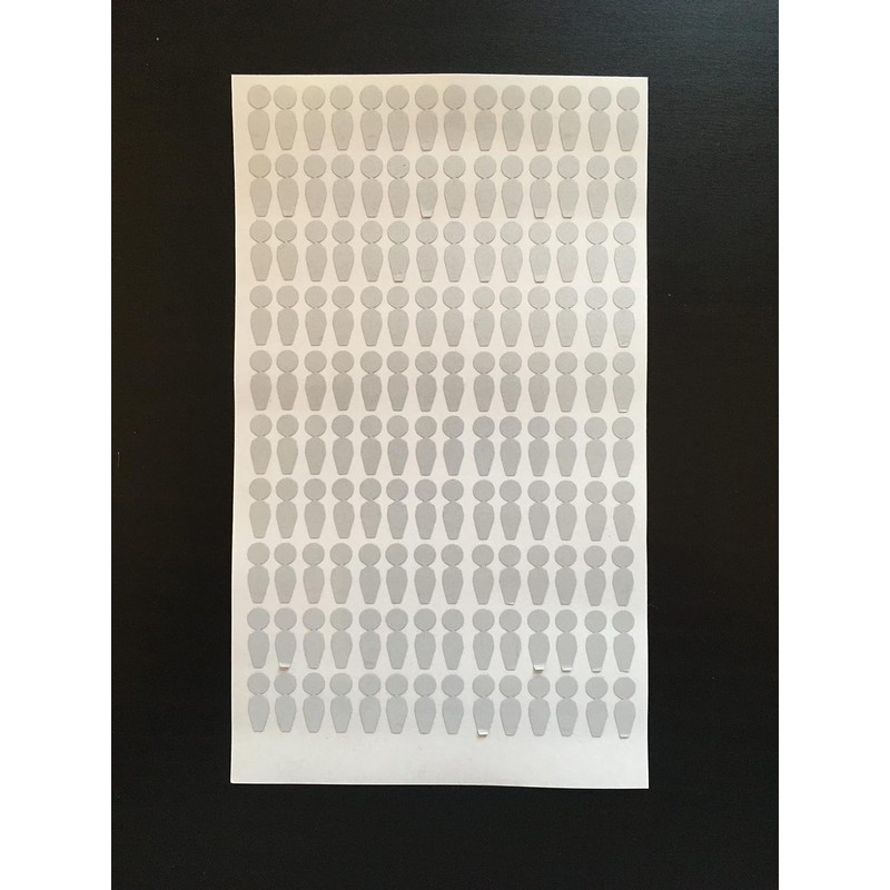 Floordrobe Clothing Reflective Dot Stickers for Golf Launch Monitors (280)