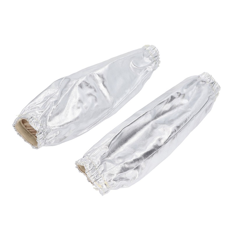 1 Pair Arm Oversleeves Insulated High Temperature Resistant Aluminum Foil
