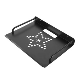 Gadpiparty Wall Mounted Projector Stand Metal Floating Shelf for Router Tv Cable Box Easy Installation No Drilling for Organizing Wires and Saving Space