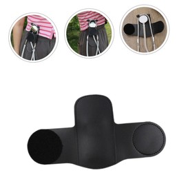 GANAZONO 2pcs Stethoscope Holder with Sturdy Clip Stethoscope Hip Holder Lightweight Secure Design for Professionals Portable Medical Accessory Black