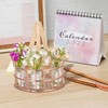 Totority Metal Storage Basket- Round Organizer for Pantry, Tabletop &
