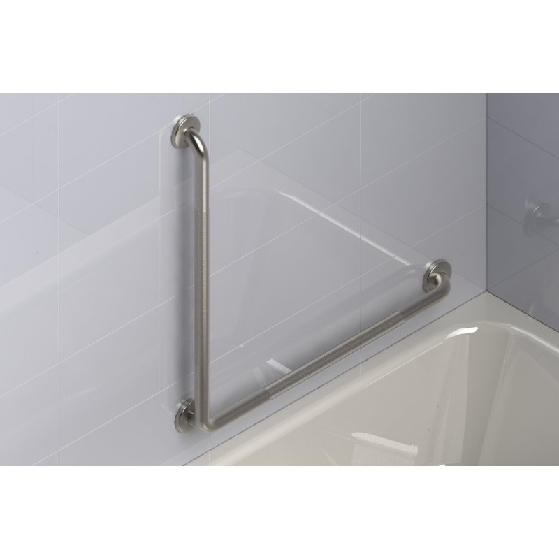 HEALTHCRAFT L-Shaped 30" x 30", 90 Angle Grab Bar -