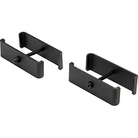 Takasho MNO-K03 Lattice Hardware, For Woody Fence Pillar Fixing Bracket, For Straight Connection, Black
